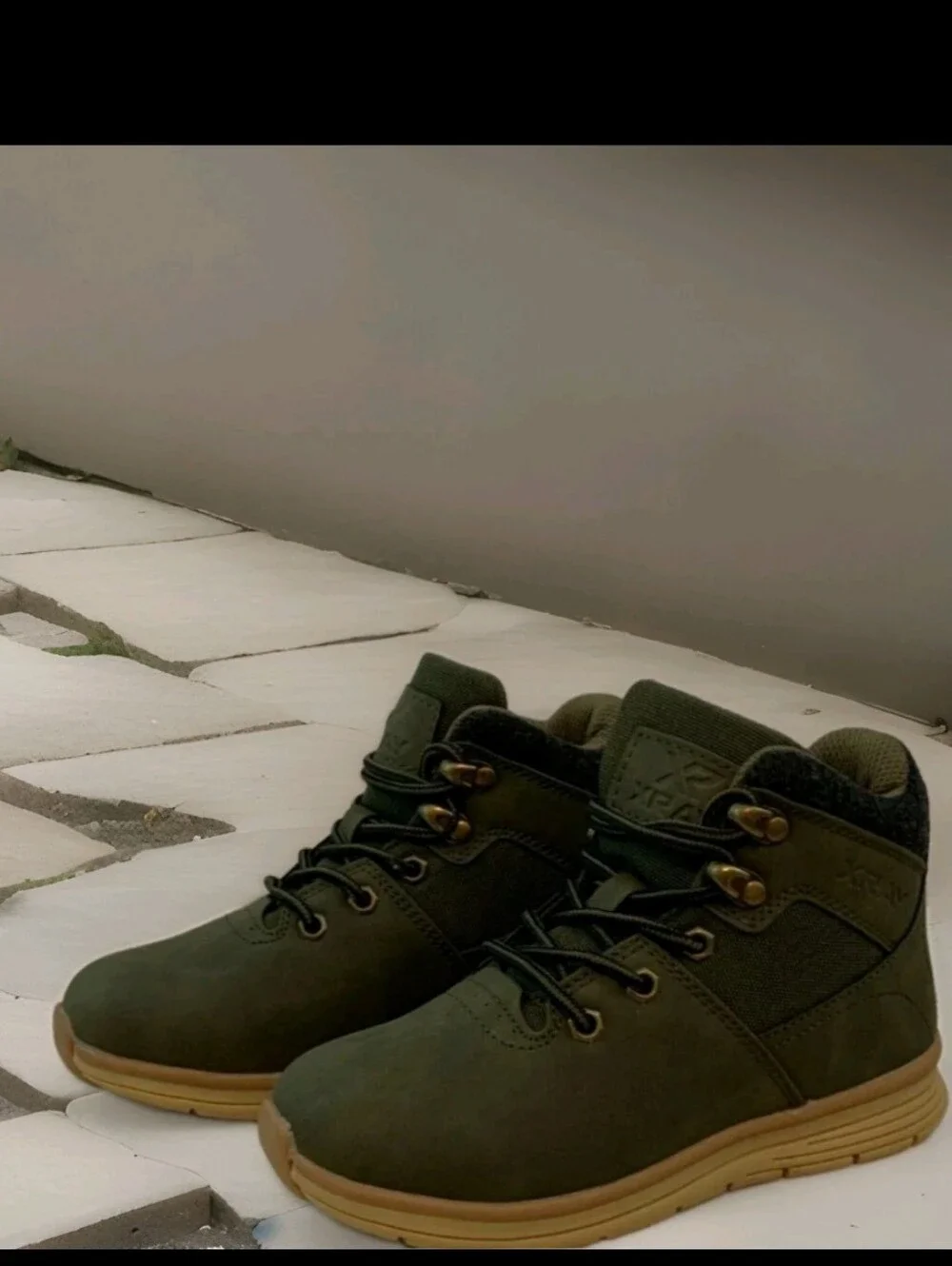 Boys X-Ray Mountain Lion Boots Shoes Casual Sneaker Footwear 5 Brown Tan